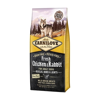 CARNILOVE FRESH CHICKEN / RABBIT 12 KG