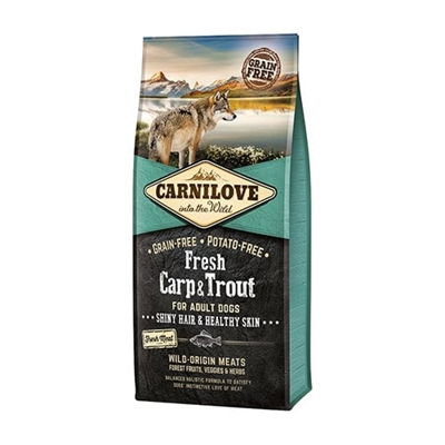 CARNILOVE FRESH CARP / TROUT 12 KG