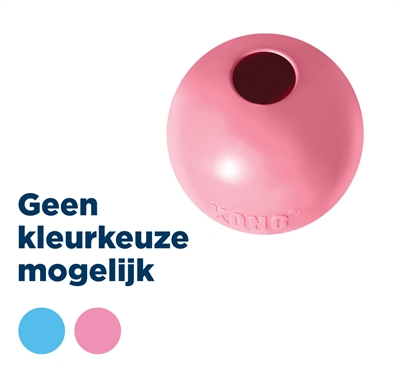 KONG PUPPY BALL ROZE OF LICHTBLAUW ASSORTI 7