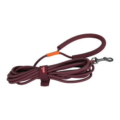 ZOLUX BVK SLEEPLIJN ROND SILICONEN ROOD 10 MTR X 0