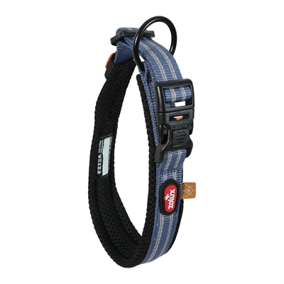 ZOLUX BVK HALSBAND HOND BLAUW M 35-45 CM X 3