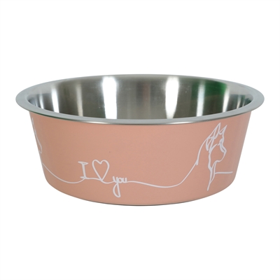 ZOLUX LOVE VOERBAK HOND ROZE 17