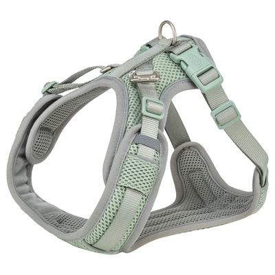 TRIXIE HONDENTUIG PREMIUM FLEXMESH BREDE BORST SALIEGROEN L 63-92X2