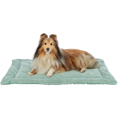 TRIXIE LIGMAT JONNA RIBFLUWEEL SALIEGROEN 130X85 CM