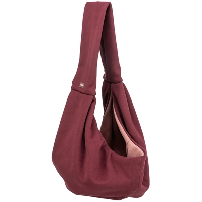 TRIXIE HONDENTAS BUIKDRAGER SOFT BORDEAUX / ROZE 60X20X22 CM
