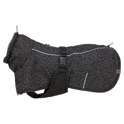 TRIXIE HONDENJAS LIMOUX REFLECT ZWART / GRIJS 45 CM