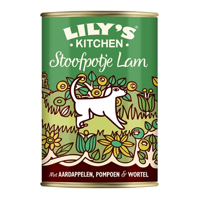 LILY'S KITCHEN DOG LAMB HOTPOT 6X400 GR
