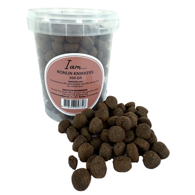 I AM KONIJN KNIKKERS 300 GR