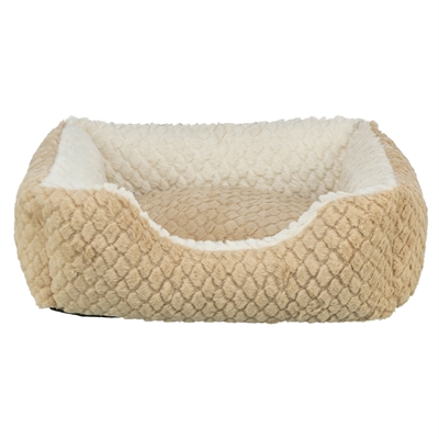TRIXIE HONDENMAND KALINE MIO HOEKIG LICHTBRUIN / CREME 80X65 CM