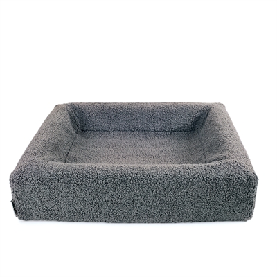 BIA BED PREMIUM HOES TEDDY GRIJS 60X50X12