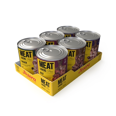 JOSERA MEAT LOVERS PURE MULTIPACK 6X800 GR