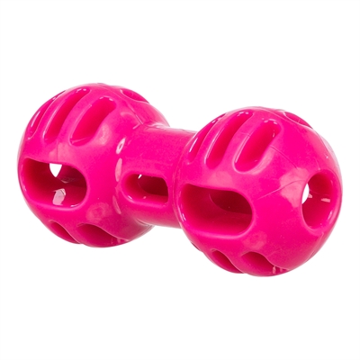 TRIXIE DUMBELL SOFT & STRONG TPR ROZE 11X5X5 CM