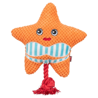 TRIXIE ZEESTER MET FLOSTOUW ORANJE 22X18X7