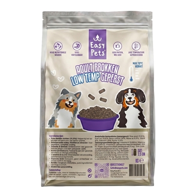 EASYPETS LOW TEMP HONDENBROK ADULT 2 KG