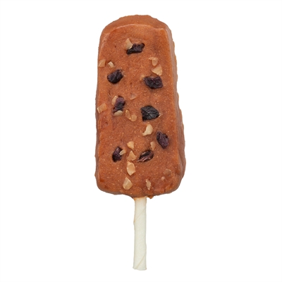 TRIXIE DENTA FUN ICE POP MET EEND / KAAS / PAARSE ZOETE AARDAPPEL 12 CM 70X45 GR
