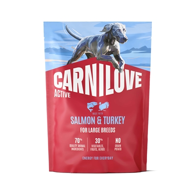 CARNILOVE ACTIVE ADULT LARGE BREED SALMON / TURKEY 1