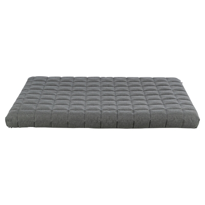 TRIXIE VITALE MATRAS CALIENTE HOEKIG DONKERGRIJS 60X45X6 CM