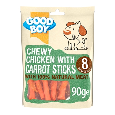 GOOD BOY CHICKEN & CARROT STICKS 90 GR