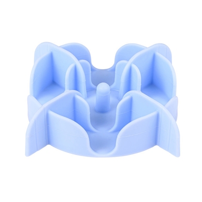 ZOLUX SLOWFEEDER / INZET STUK VOOR VOERBAK SILICONE BLAUW 17