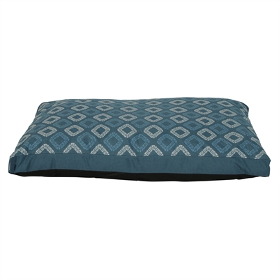 ZOLUX HONDENKUSSEN SIRIUS MET PRINT HOEKIG BLAUW 100X67X22 CM