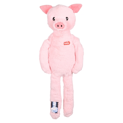 ZOLUX FURRY FARM VARKEN JASON PLUCHE MET TOUW ROZE 60X23