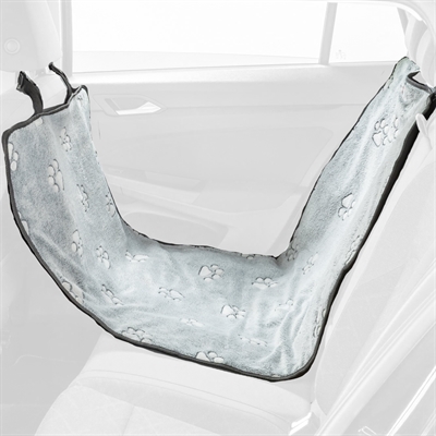 TRIXIE AUTOBESCHERMDEKEN OOK VOOR VOORSTOEL GRIJS / ZWART 145X65 CM