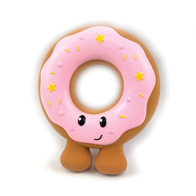 HAPPY PET FESTIVE DONUT LATEX ROZE 18X15X5 CM