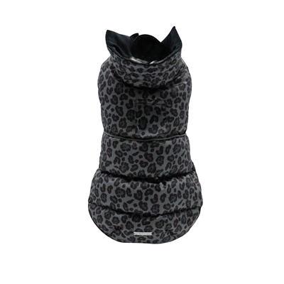 CROCI HONDENJAS PANTHY PANTERPRINT GEVOERD GRIJS / ZWART 30 CM