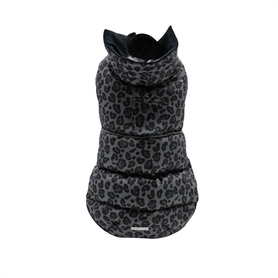 CROCI HONDENJAS PANTHY PANTERPRINT GEVOERD GRIJS / ZWART 35 CM