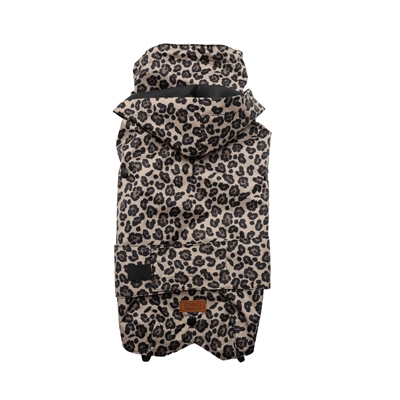 CROCI HONDENJAS REGENJAS NATURE PANTERPRINT BEIGE / ZWART 30 CM
