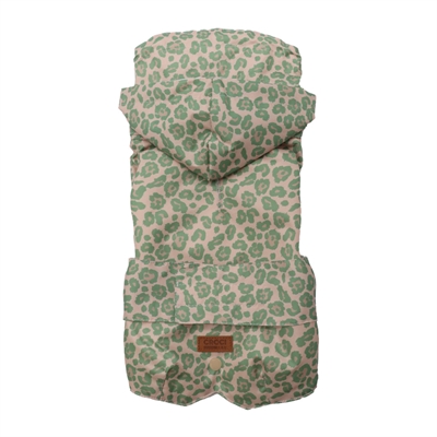 CROCI HONDENJAS REGENJAS NATURE PANTERPRINT BEIGE / GROEN 30 CM