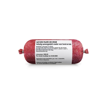 NATURIS PAARD 200 GR
