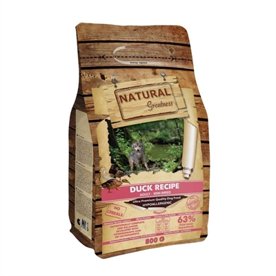 NATURAL GREATNESS SENSITIVE MINI DUCK 800 GR